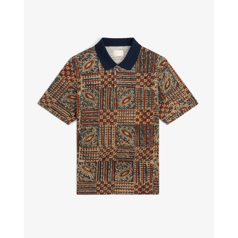 Aime Leon Dore Paisley Printed Piqué Polo